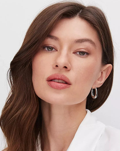 Vintage Hoop Drop Earrings