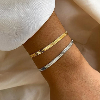 Stainless Steel Snake Chain Bracelet