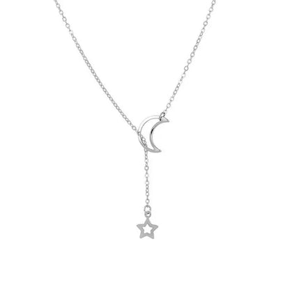 Moon Star Choker Necklace